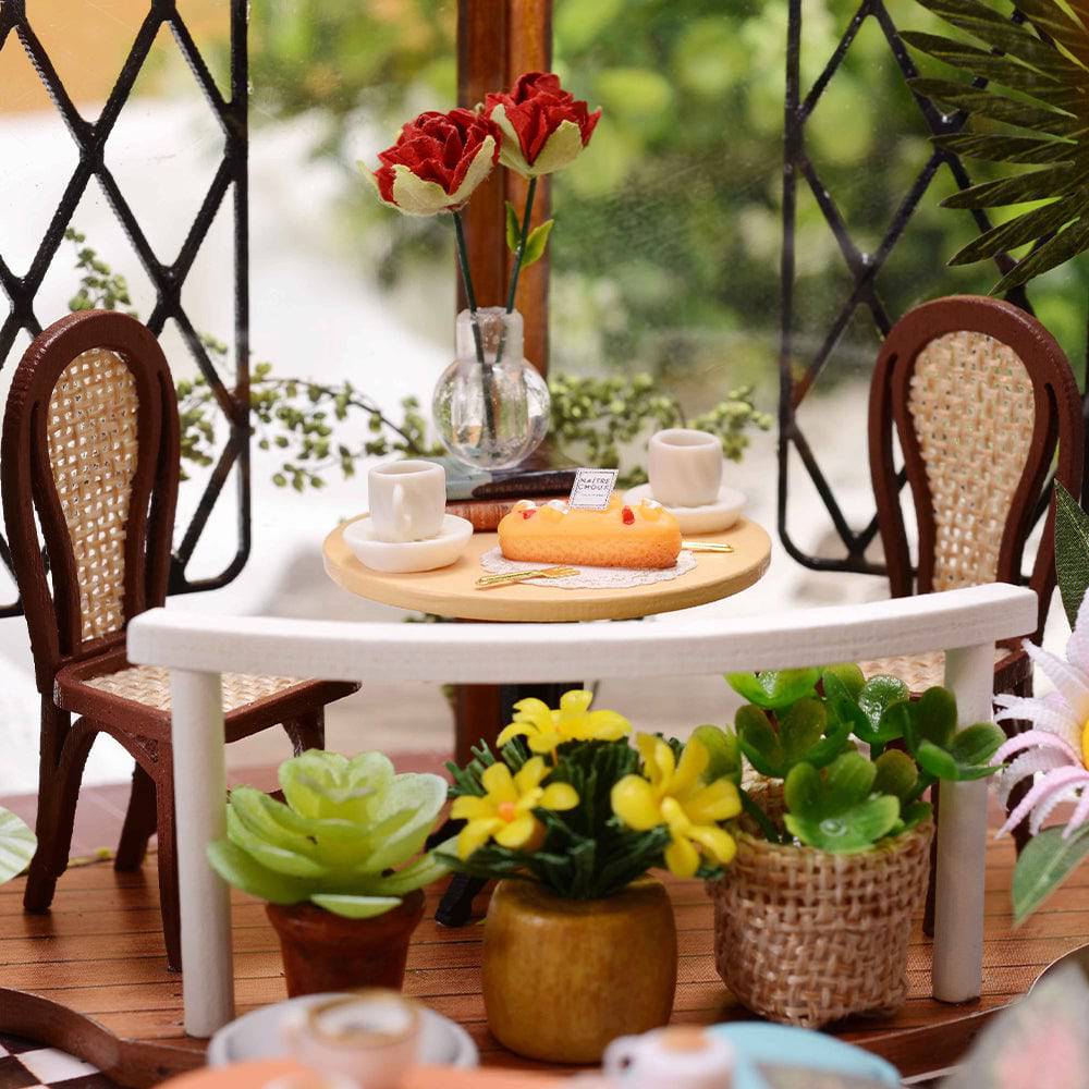 BRIVLOXâ„¢ 1:24 DIY Dollhouse Kit (Garden Cafe) - BRIVLOX | Where Innovation Meets Style!