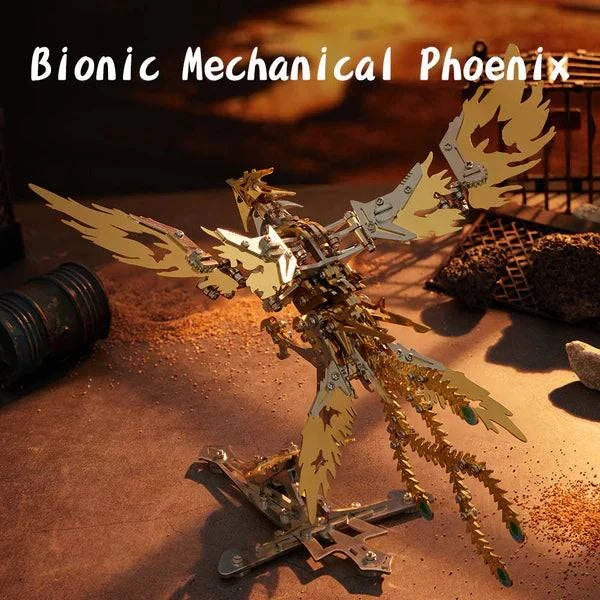 Phoenix Metal Puzzle OPICRAFT - OPICRAFT