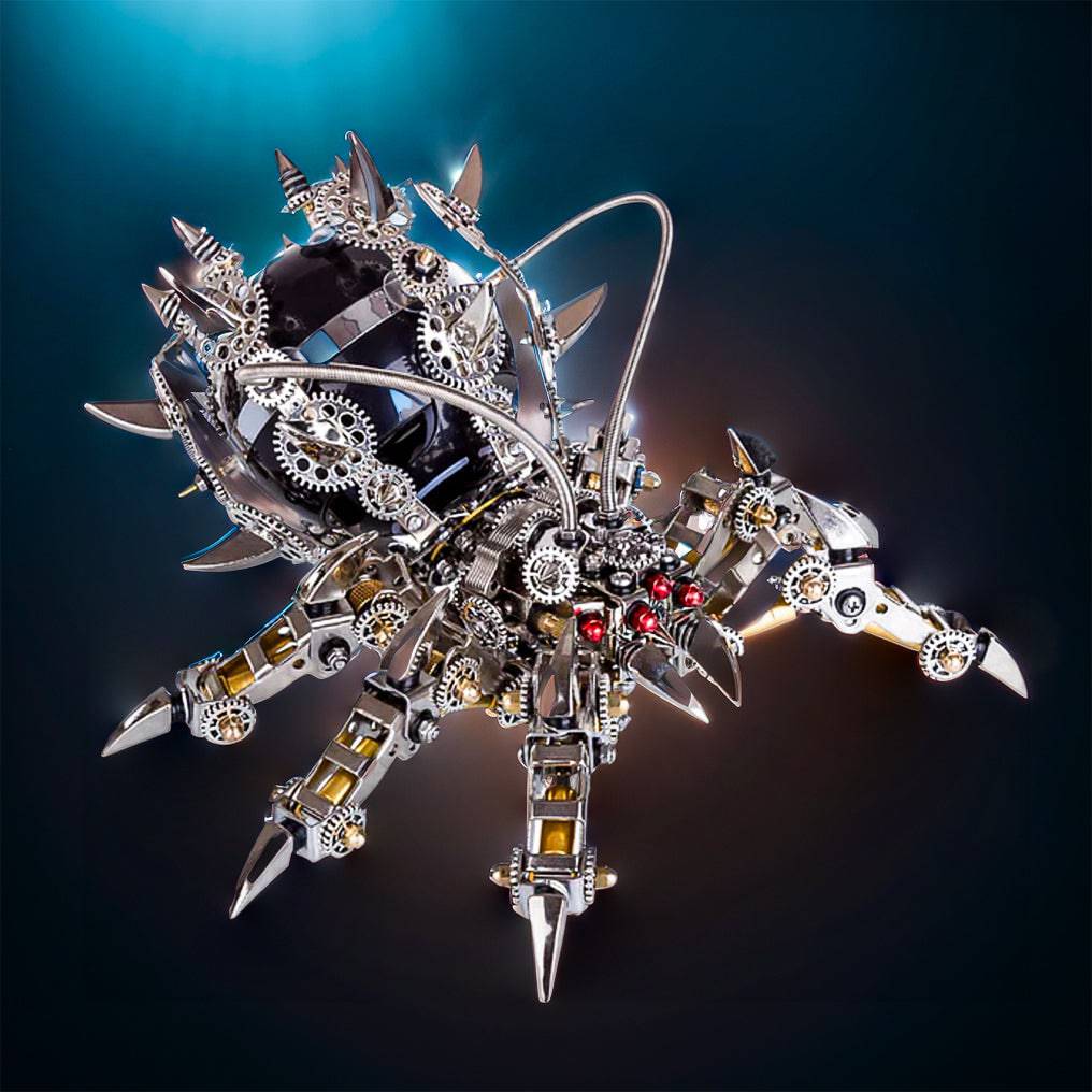 Transform Your Creativity with the 3D Metal Spider Puzzle Kit - Now Featuring a Bluetooth Speaker! Perfect for Creative Gifts and Fun Games! - OPICRAFT