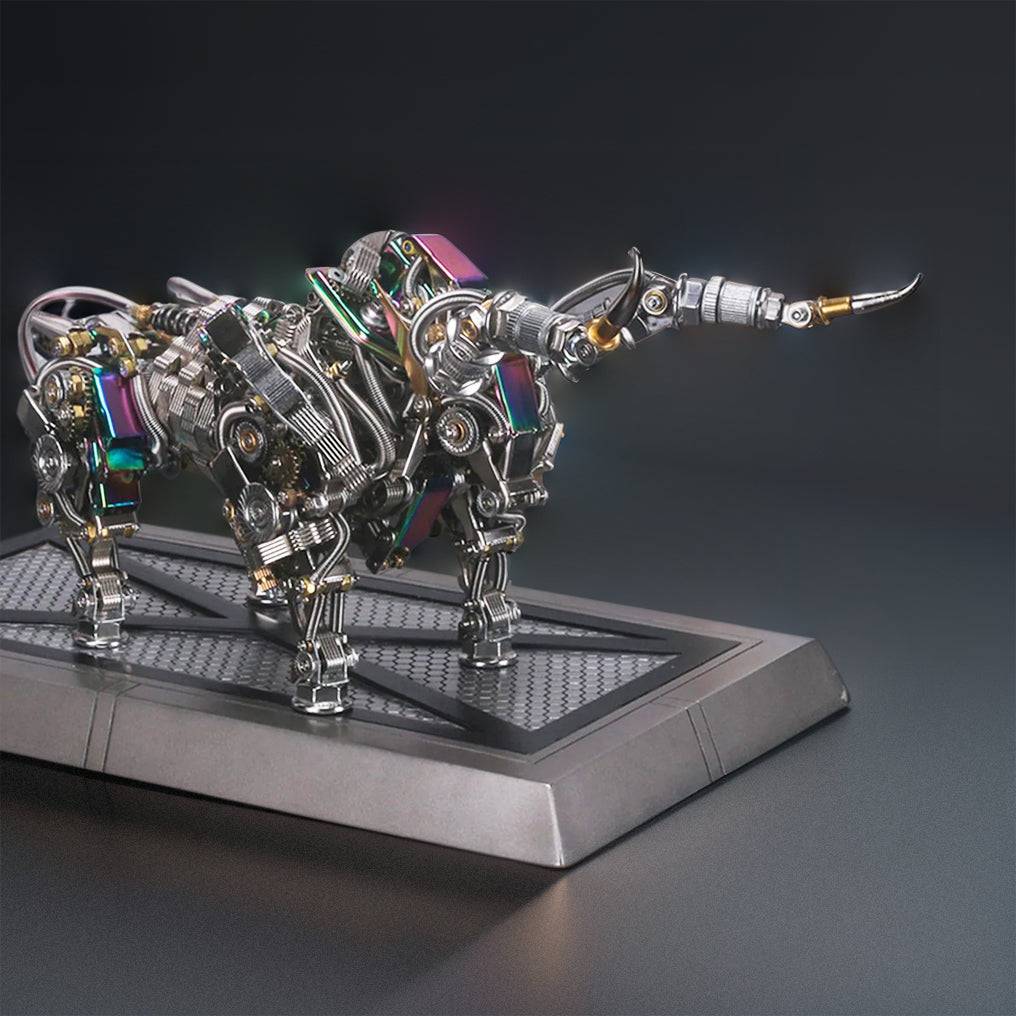 Create Your Own Stunning 3D Metal Mechanical Bull Model – 1087-Piece Assembly Kit! - OPICRAFT