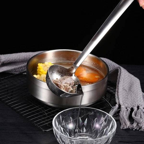 Fat Skimming Ladle Spoon - BRIVLOX | Where Innovation Meets Style!