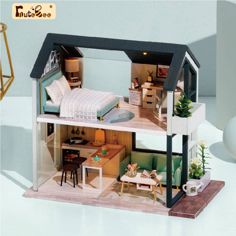 BRIVLOX⢠1:24 DIY Dollhouse Kit (Apartment) - BRIVLOX | Where Innovation Meets Style!