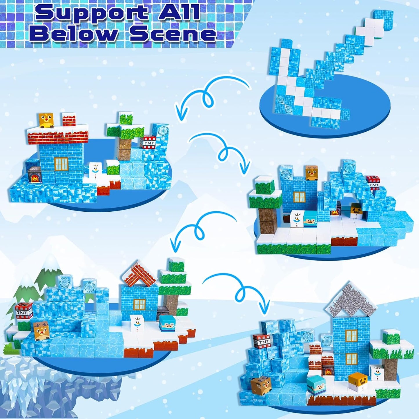 Frozen Castle (100Pcs) - OPICRAFT