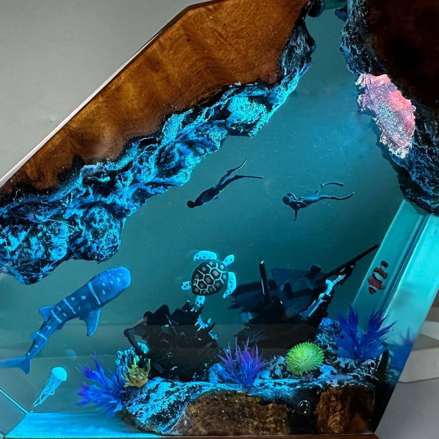 Hot Sale!! Epoxy Ocean Resin Night Light - OPICRAFT