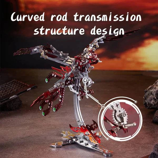 Phoenix Metal Puzzle OPICRAFT - OPICRAFT