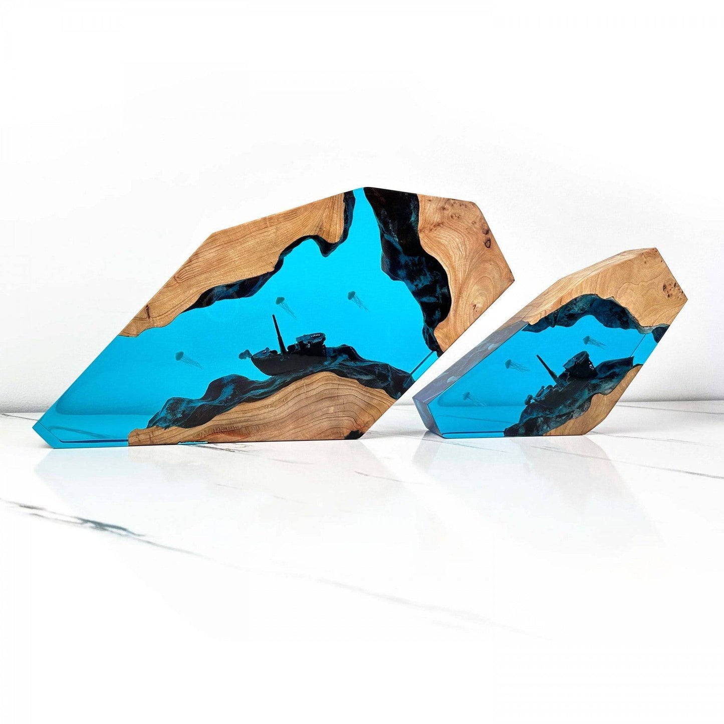 Going Merry Shipwreck Resin Night Light - OPICRAFT