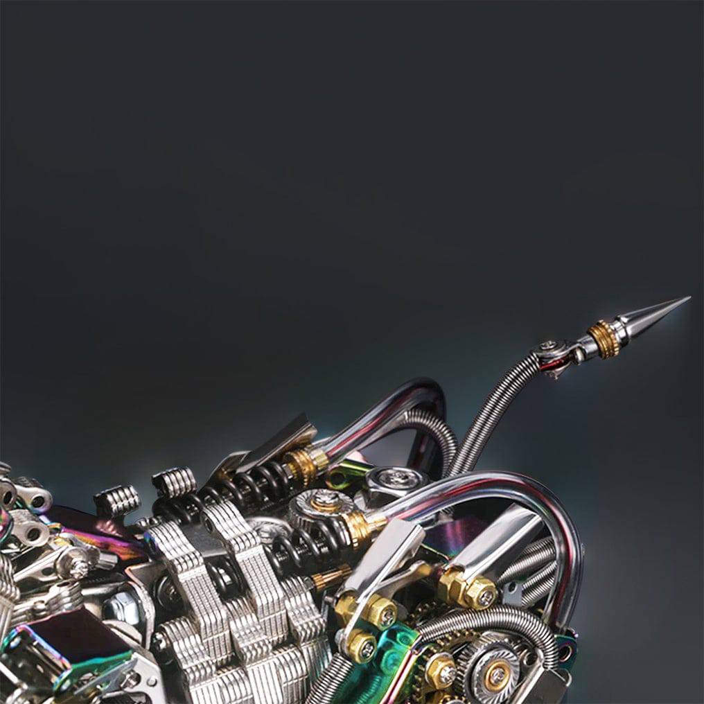 Create Your Own Stunning 3D Metal Mechanical Bull Model – 1087-Piece Assembly Kit! - OPICRAFT