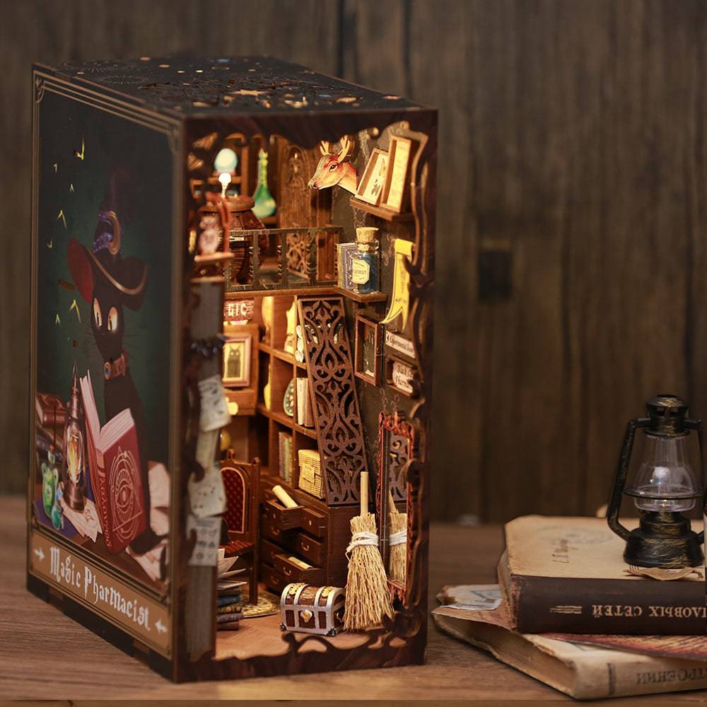 BRIVLOX™ DIY Booknook Kit (Magic Pharmacist) - BRIVLOX | Where Innovation Meets Style!