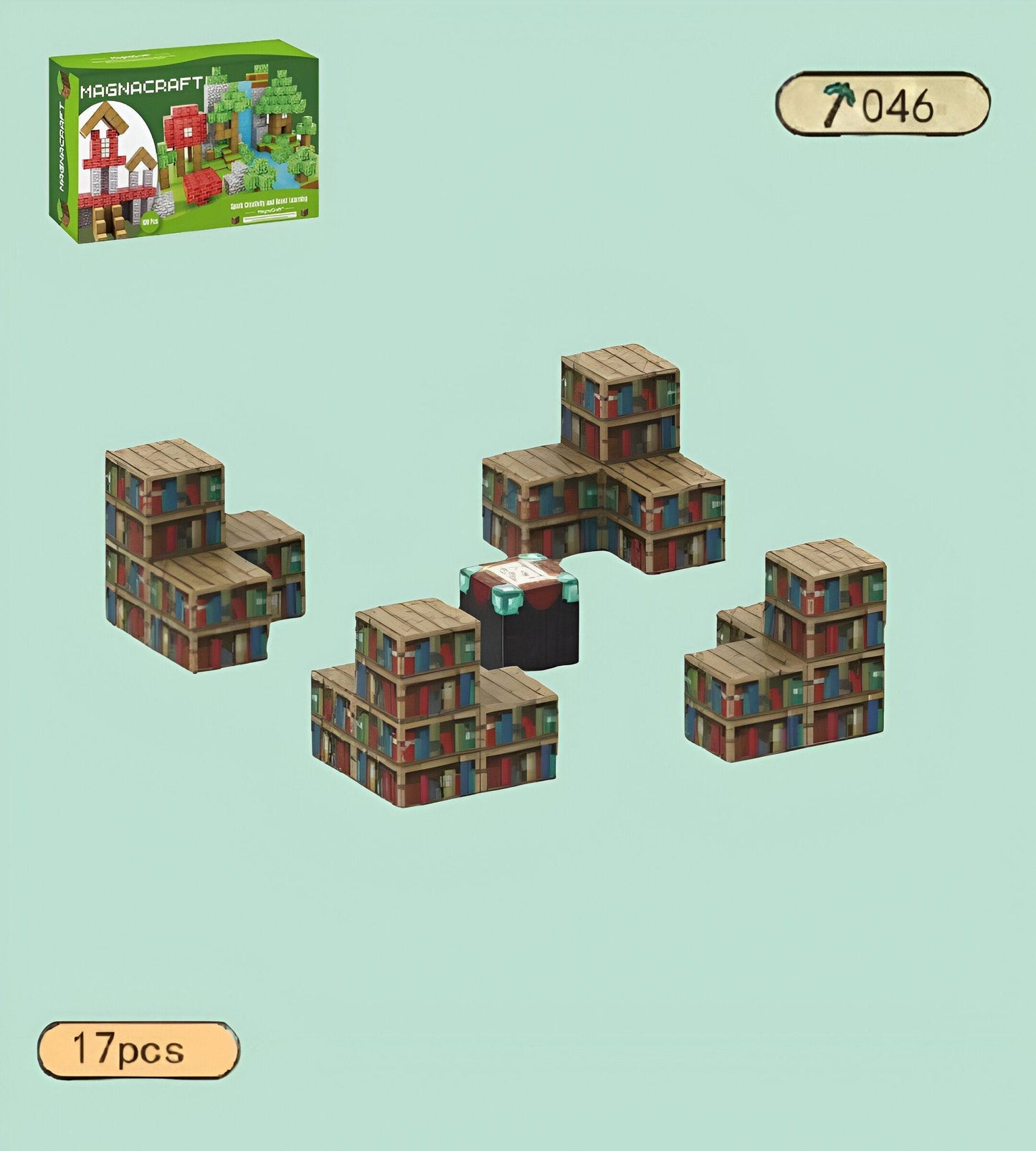 Magnetic Castle (17pcs) - OPICRAFT
