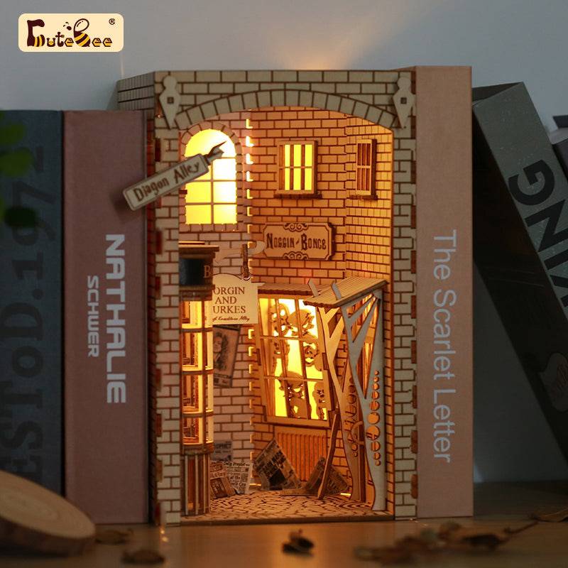BRIVLOX™ DIY Booknook Kit (Magic Alley) - BRIVLOX | Where Innovation Meets Style!