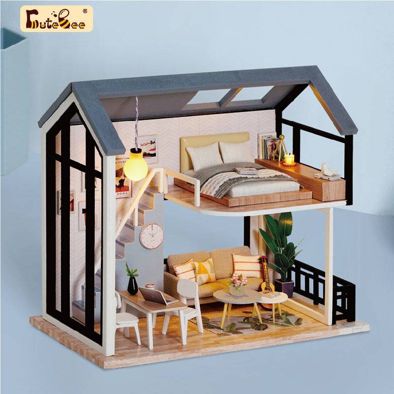 BRIVLOX⢠1:24 DIY Dollhouse Kit (Apartment) - BRIVLOX | Where Innovation Meets Style!