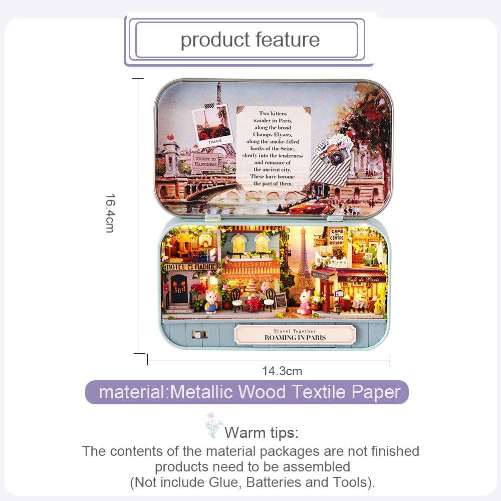 BRIVLOX™ 1: 24 DIY Dollhouse Kit(Box theater 3) - BRIVLOX | Where Innovation Meets Style!