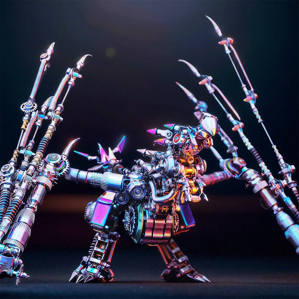 Engaging 3D Dragon Metal Model Puzzle Kit - Over 1390 Pieces of Intriguing DIY Fun! - OPICRAFT