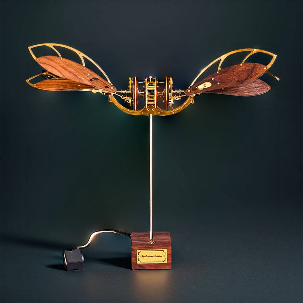 Elevate Your Creativity with Our Dynamic 3D Metal & Solid Wood Aircraft Assembly Model Kit! - OPICRAFT