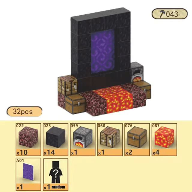 Treasure Tower (32pcs) - OPICRAFT