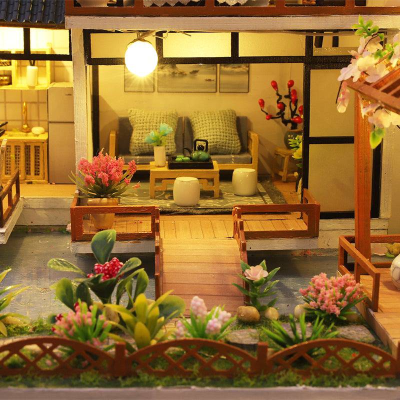 BRIVLOX 1: 24 DIY Dollhouse Kit (Bamboo Courtyard ) - BRIVLOX | Where Innovation Meets Style!