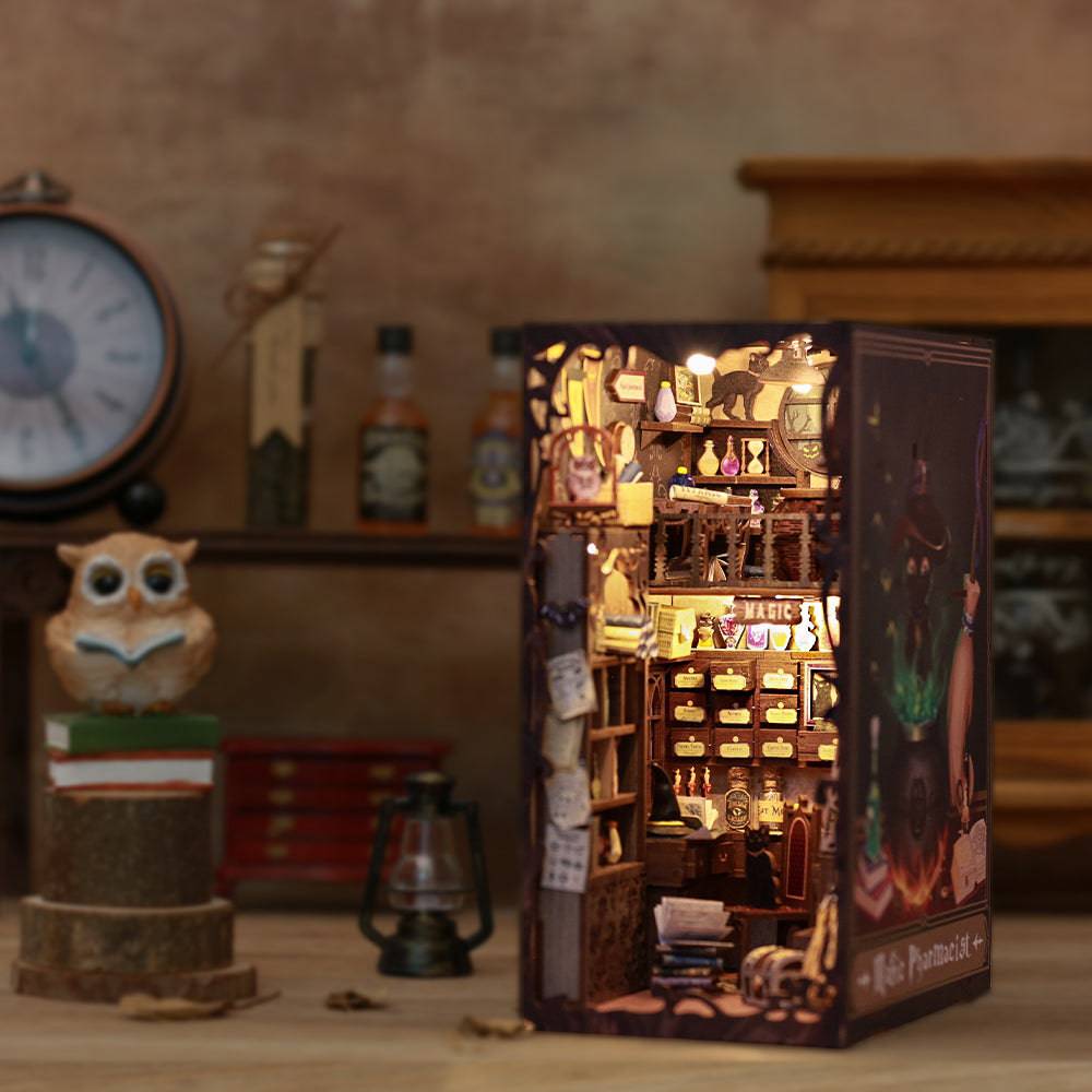 BRIVLOX™ DIY Booknook Kit (Magic Pharmacist) - BRIVLOX | Where Innovation Meets Style!