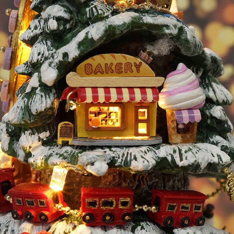 BRIVLOXâ„¢ 1:24 DIY Dollhouse Kit (Snowy Wonderland) - BRIVLOX | Where Innovation Meets Style!