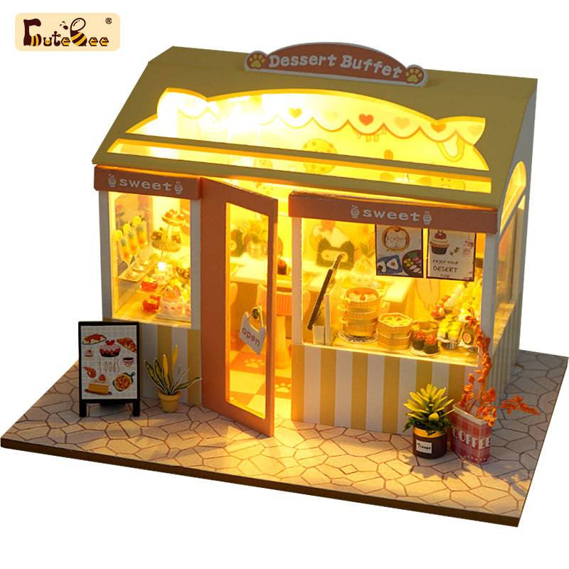 BRIVLOX⢠1:24 DIY Dollhouse Kit ( Dream shop 1) - BRIVLOX | Where Innovation Meets Style!