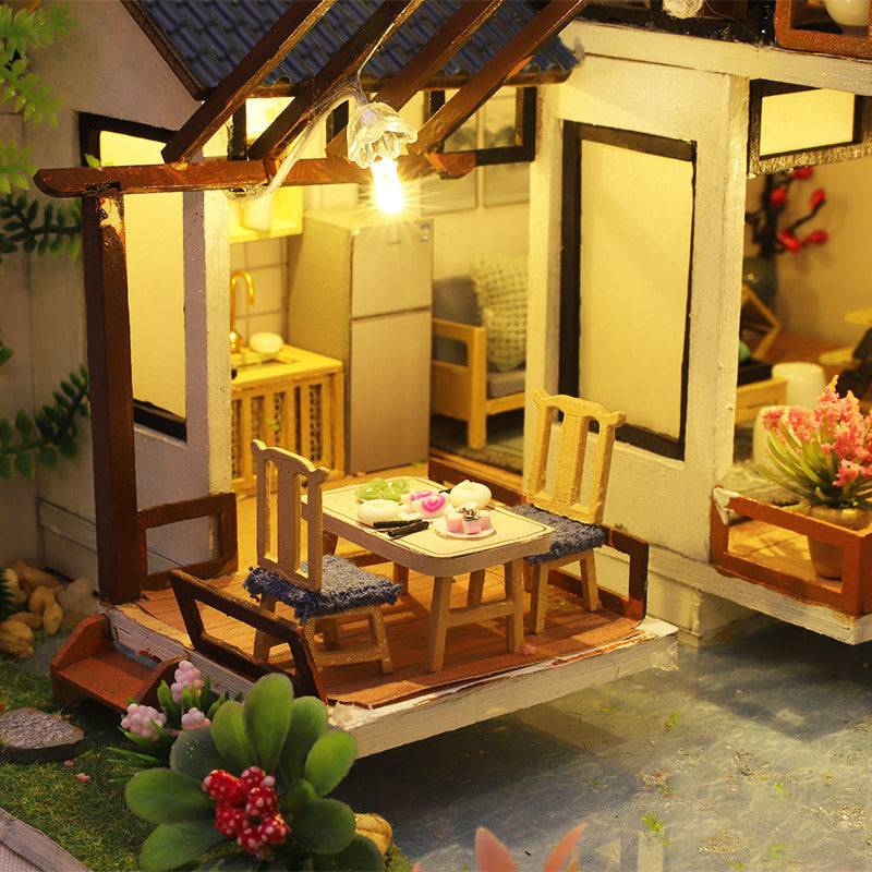 BRIVLOX 1: 24 DIY Dollhouse Kit (Bamboo Courtyard ) - BRIVLOX | Where Innovation Meets Style!