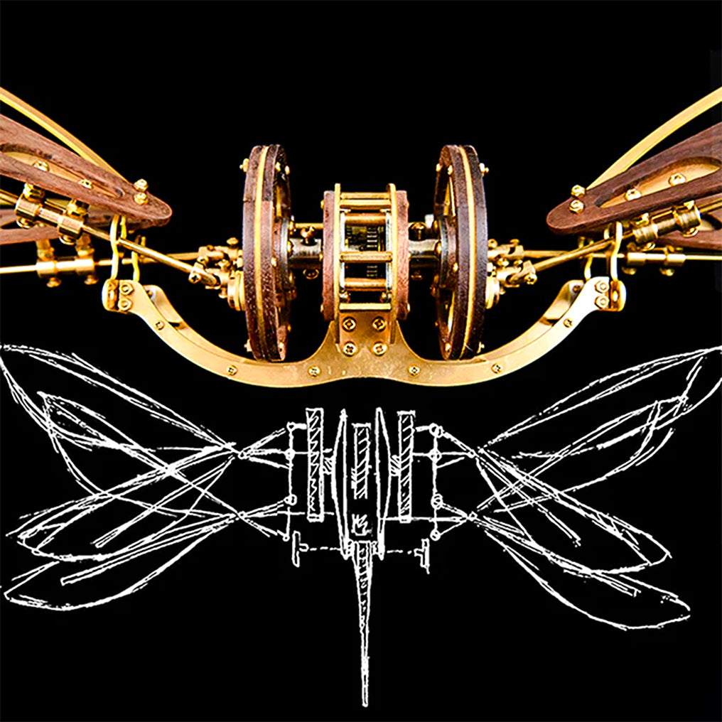 Elevate Your Creativity with Our Dynamic 3D Metal & Solid Wood Aircraft Assembly Model Kit! - OPICRAFT