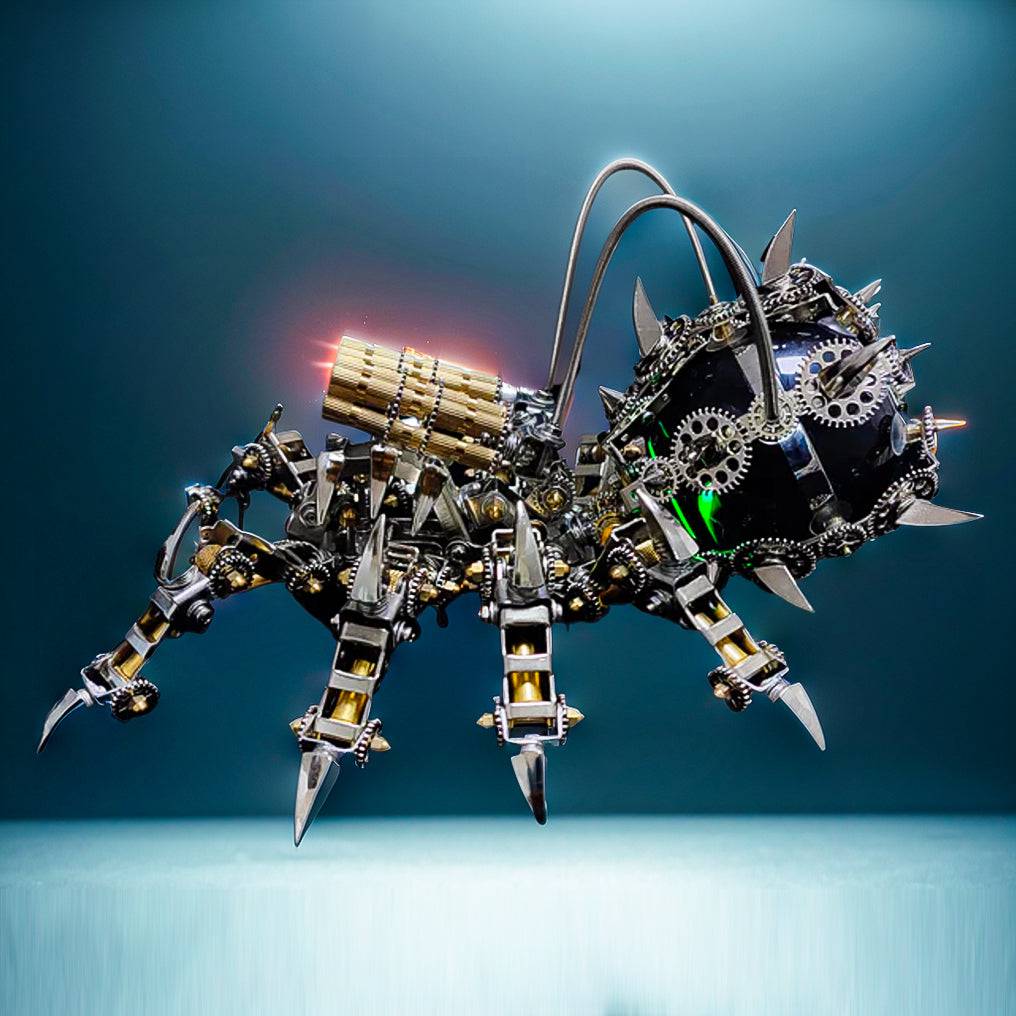 Create Your Own Stunning 3D Metal Tarantula Speaker Puzzle Kit - Over 1000 Pieces of Fun! - OPICRAFT