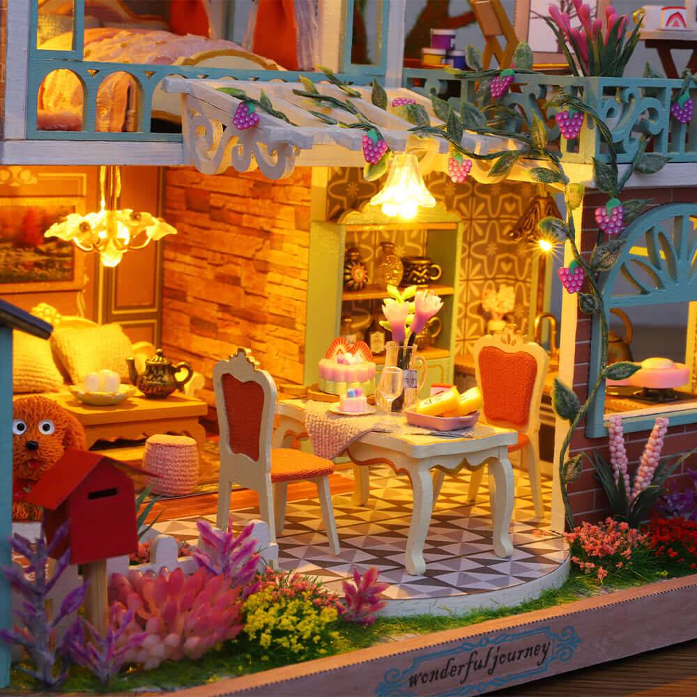 BRIVLOX⢠1:24 DIY Dollhouse Kit ( Jungle Resort) - BRIVLOX | Where Innovation Meets Style!
