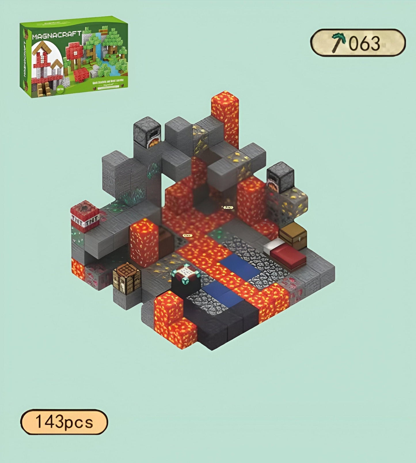 Villager’s Village (143pcs) - OPICRAFT
