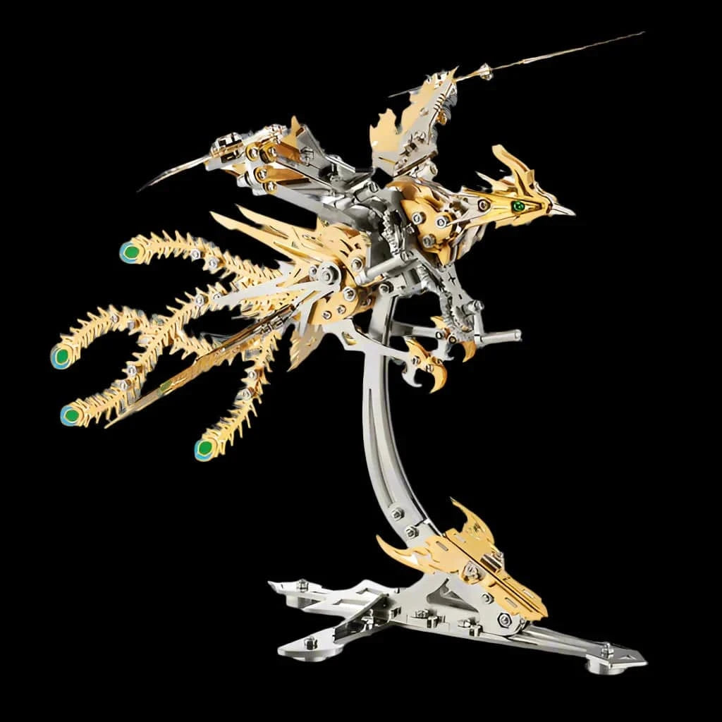 Phoenix Metal Puzzle OPICRAFT - OPICRAFT