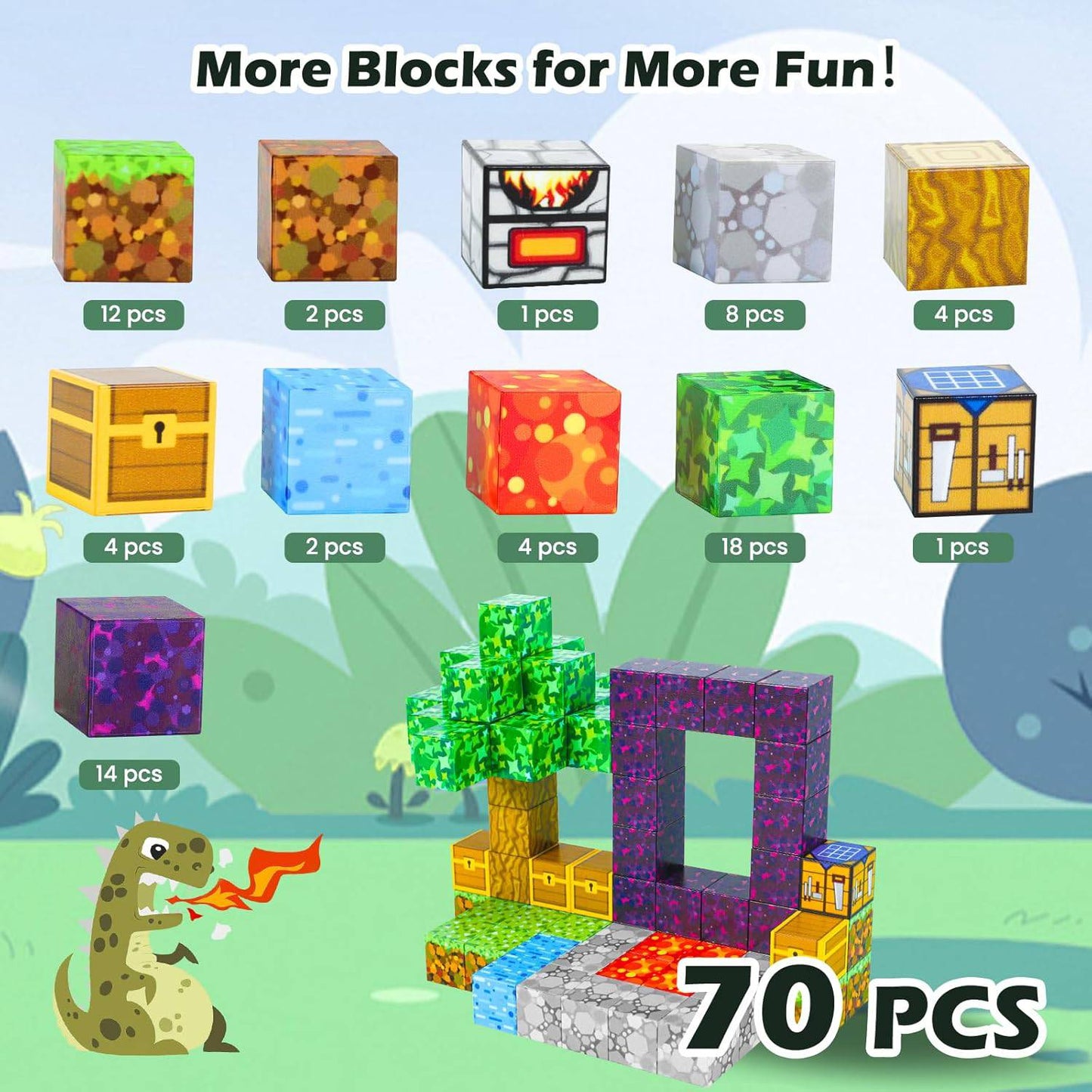 Portal World Set (70pcs) - OPICRAFT