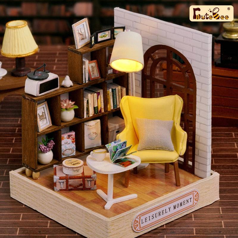 BRIVLOX™ 1: 24 DIY Dollhouse Kit( Corner of happiness) - BRIVLOX | Where Innovation Meets Style!