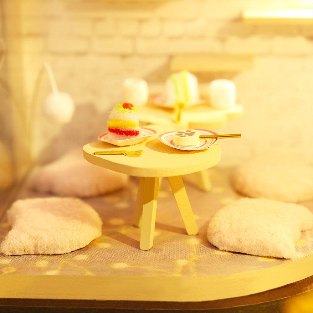BRIVLOX 1: 24 DIY Dollhouse Kit (Cat Coffee Garden) - BRIVLOX | Where Innovation Meets Style!