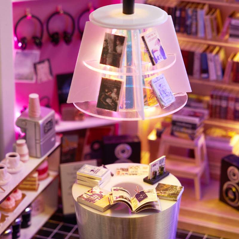 BRIVLOX™ 1:24 Dollhouse Kit (Book Cafe) - BRIVLOX | Where Innovation Meets Style!