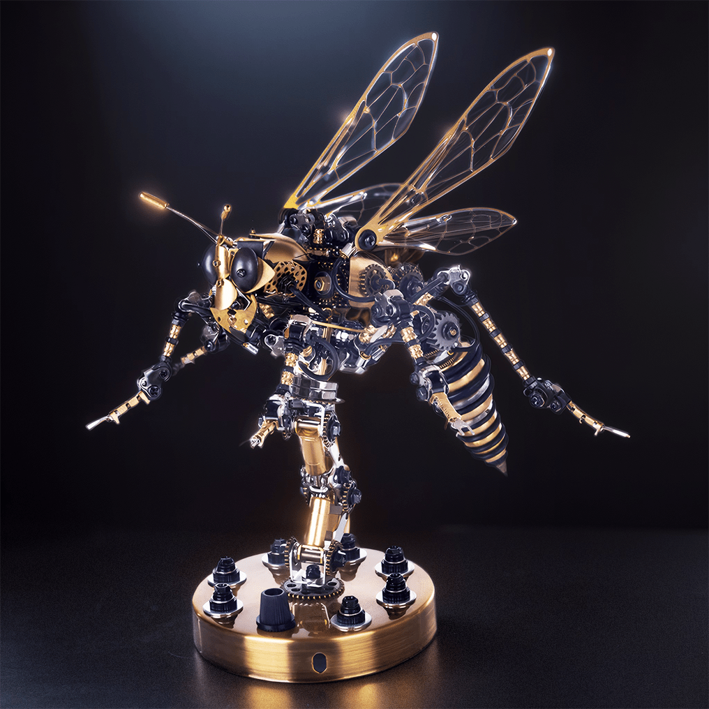Incredible DIY 3D Wasps Metal Puzzle Set – Unlock Your Inner Builder with Fun Model Creation! - OPICRAFT