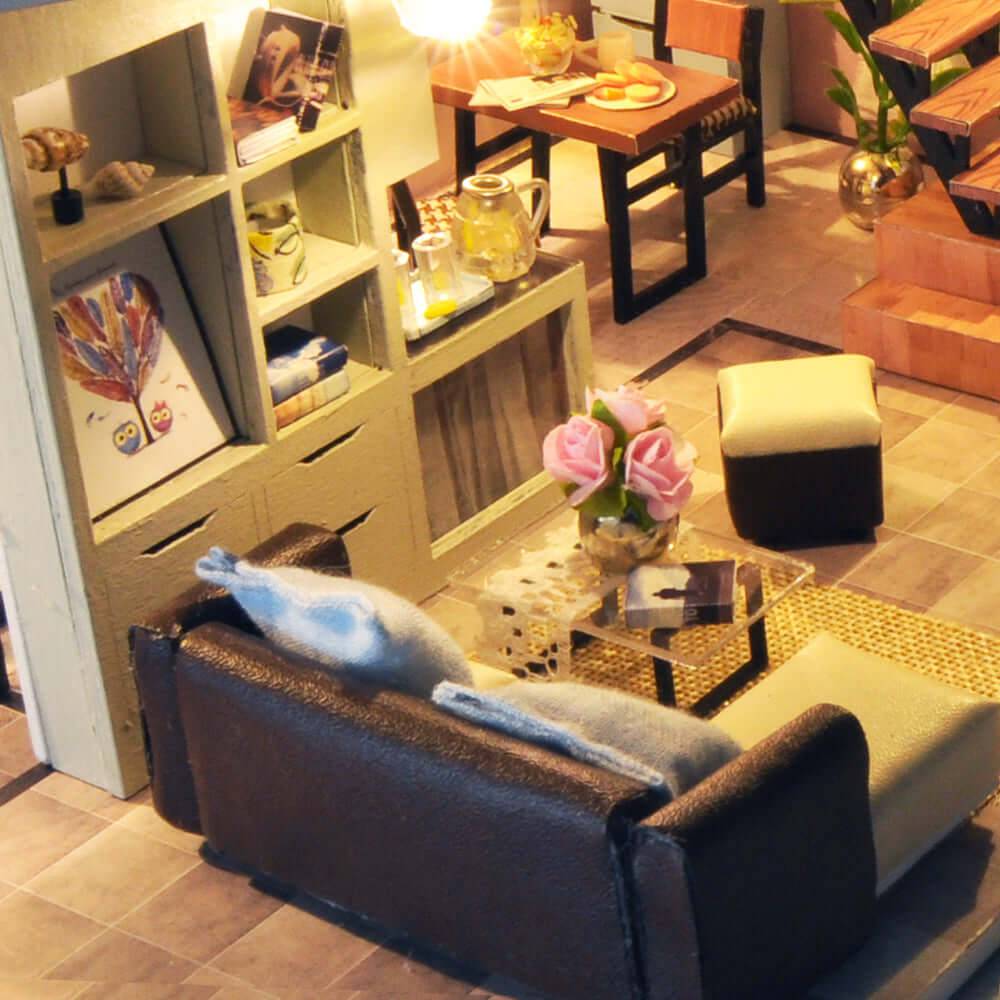 BRIVLOX⢠1:24 DIY Dollhouse Kit ( Yuko Microdream) - BRIVLOX | Where Innovation Meets Style!