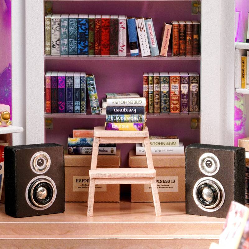 BRIVLOX™ 1:24 Dollhouse Kit (Book Cafe) - BRIVLOX | Where Innovation Meets Style!