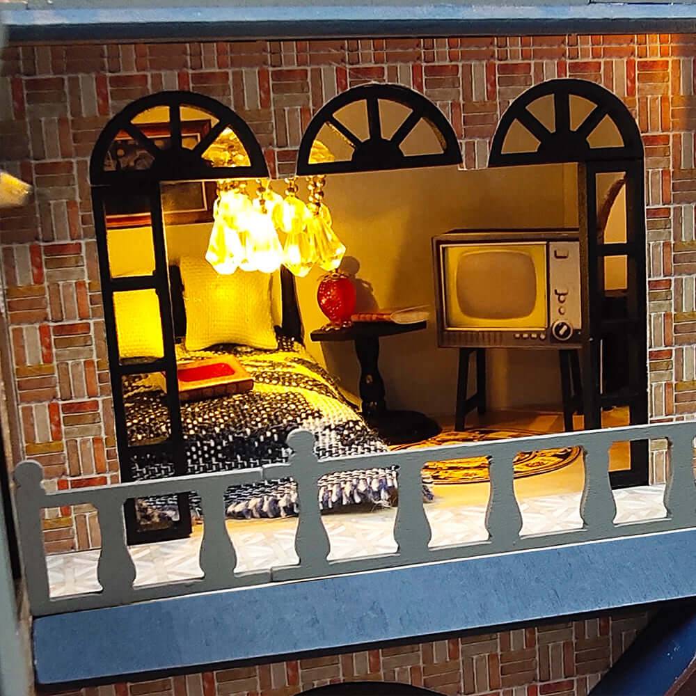 BRIVLOX⢠1:24 DIY Dollhouse Kit ( DREAMS COME TRUE) - BRIVLOX | Where Innovation Meets Style!
