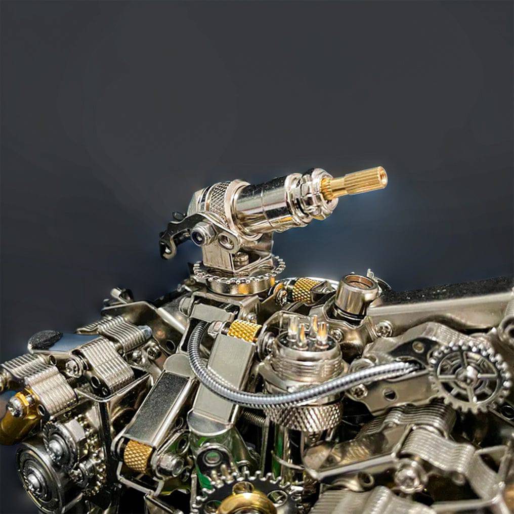Build Your Own Steampunk Mechanical Siege Rhino: 700+ Piece DIY Craft Kit! - OPICRAFT