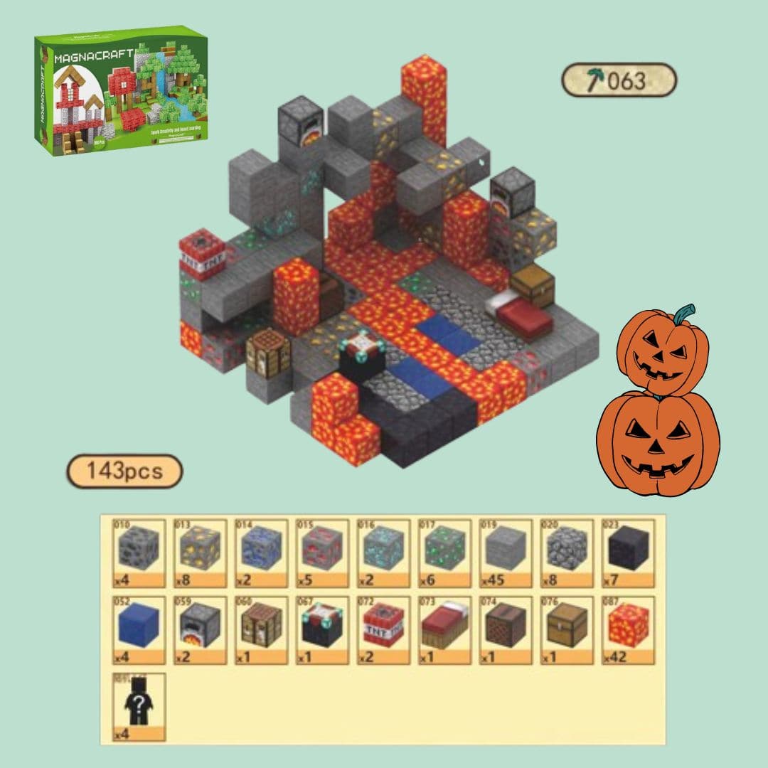 Midnight Terror (143pcs) - OPICRAFT