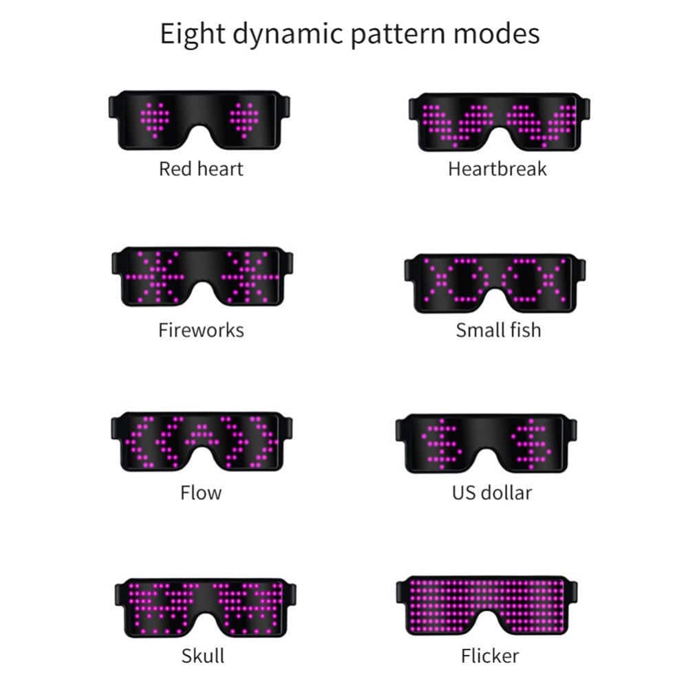 XLEDX™ Luminous Glasses - BRIVLOX | Where Innovation Meets Style!