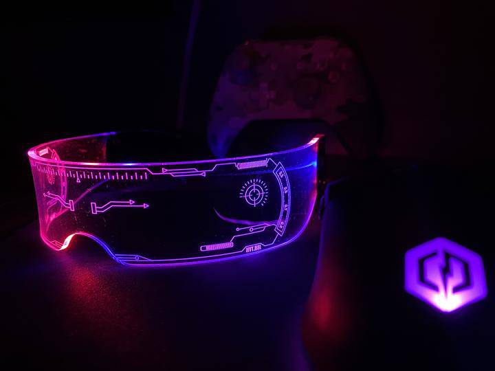 XLEDX™ Luminous Visor - BRIVLOX | Where Innovation Meets Style!