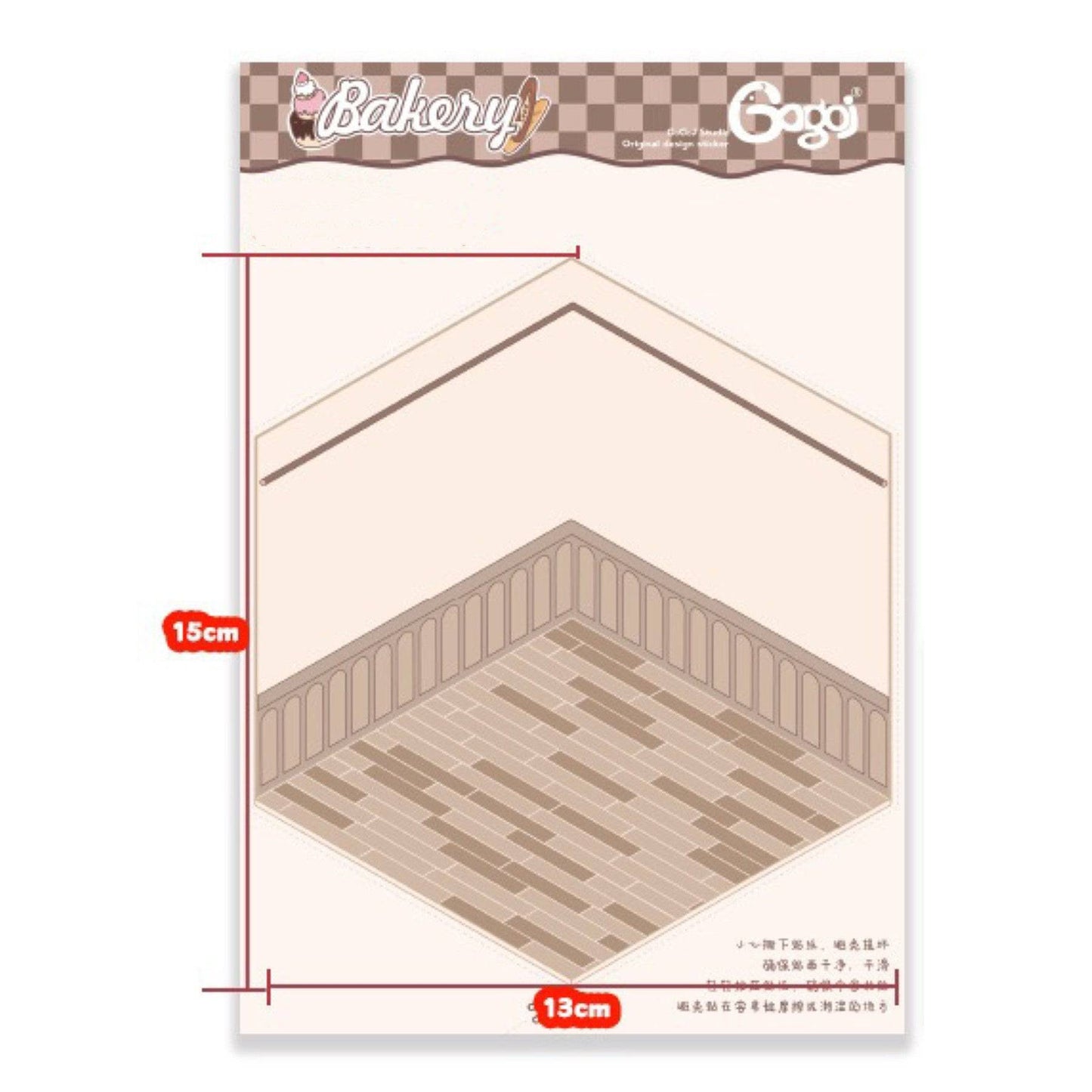 DIY 3D Sticker Scenes! Outdoor Party|Halloween|Apartment|Bakery Shop - OPICRAFT