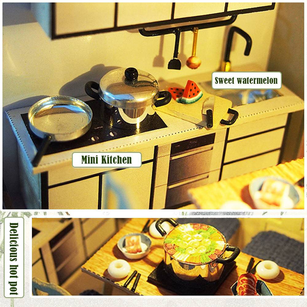 BRIVLOX⢠1:24 DIY Dollhouse Kit (Bamboo Charm) - BRIVLOX | Where Innovation Meets Style!