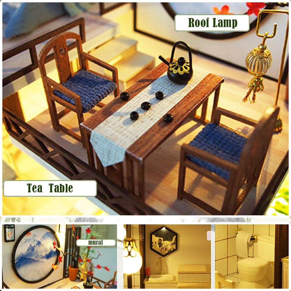 BRIVLOX⢠1:24 DIY Dollhouse Kit (Bamboo Charm) - BRIVLOX | Where Innovation Meets Style!