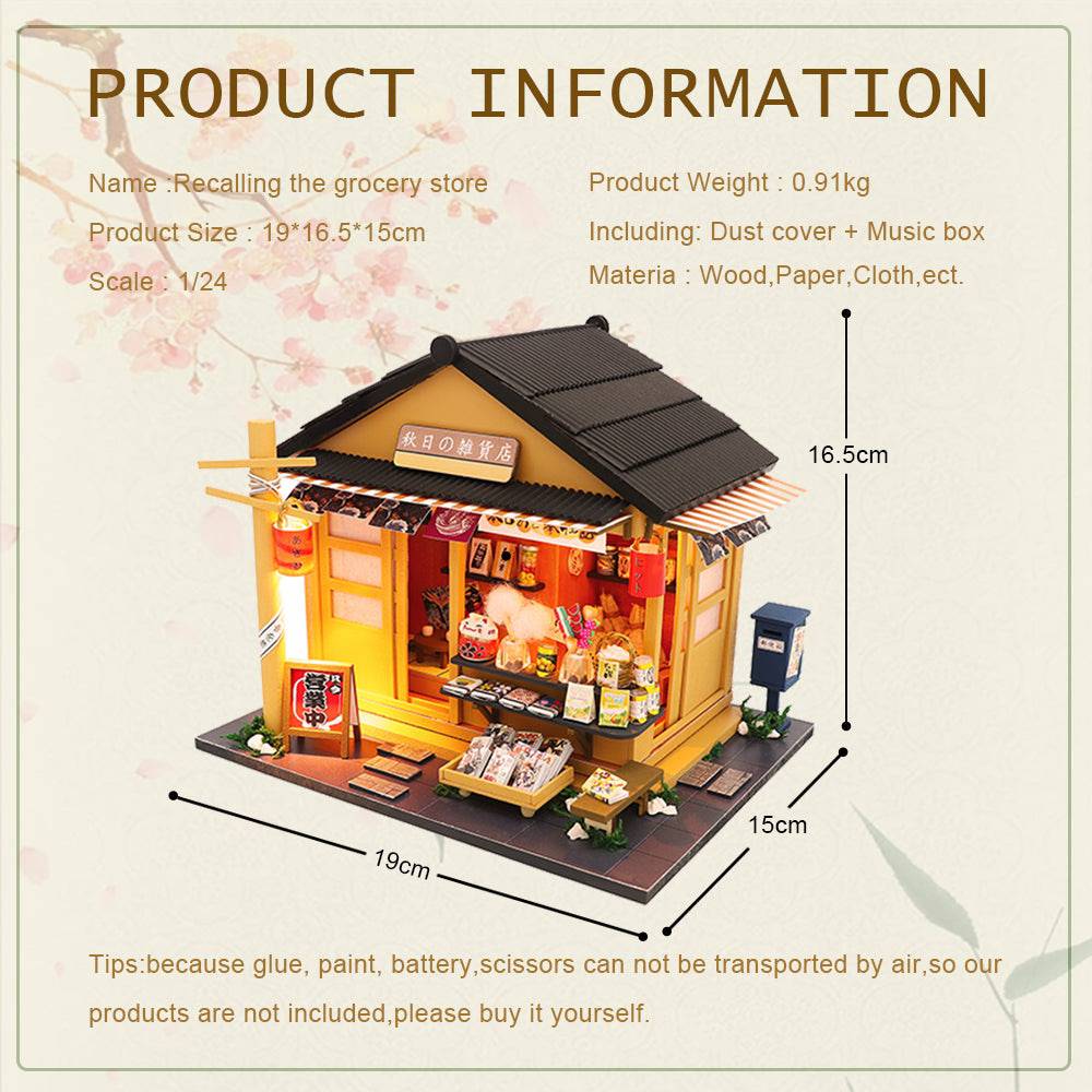 BRIVLOX 1: 24 DIY Dollhouse Kit (Gocery store) - BRIVLOX | Where Innovation Meets Style!