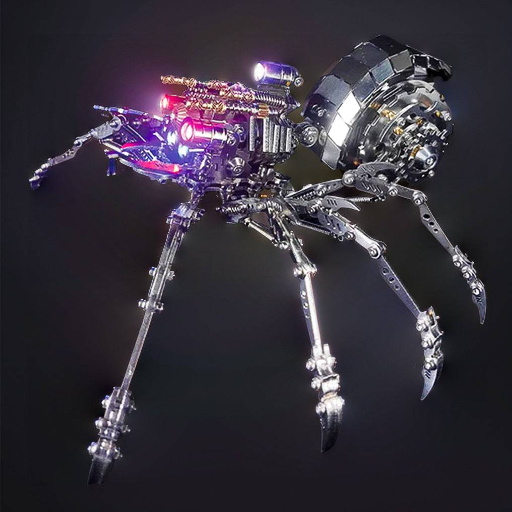 Intriguing DIY 3D Metal Spider Puzzle Kit - 203 Pieces for Creative Fun and Unique Gifting! - OPICRAFT