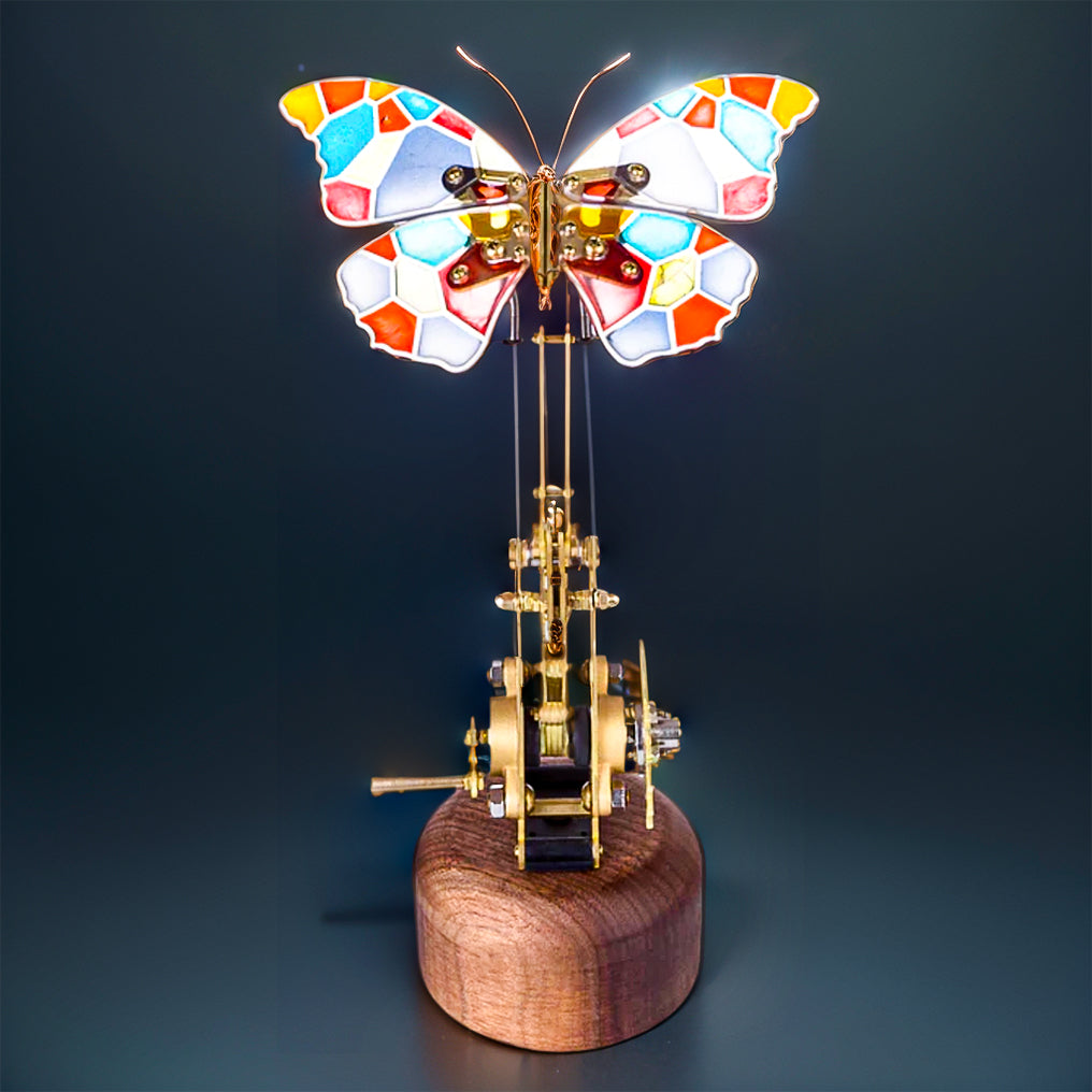 Enchanting 3D Flying Butterfly Mechanical Craft Kit - Unleash the Mystery of Aviation! - OPICRAFT