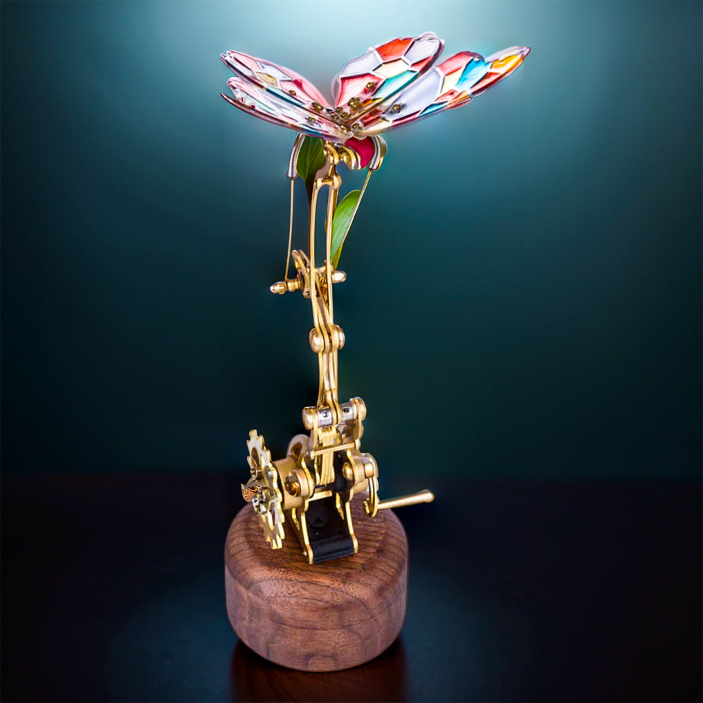 Enchanting 3D Flying Butterfly Mechanical Craft Kit - Unleash the Mystery of Aviation! - OPICRAFT