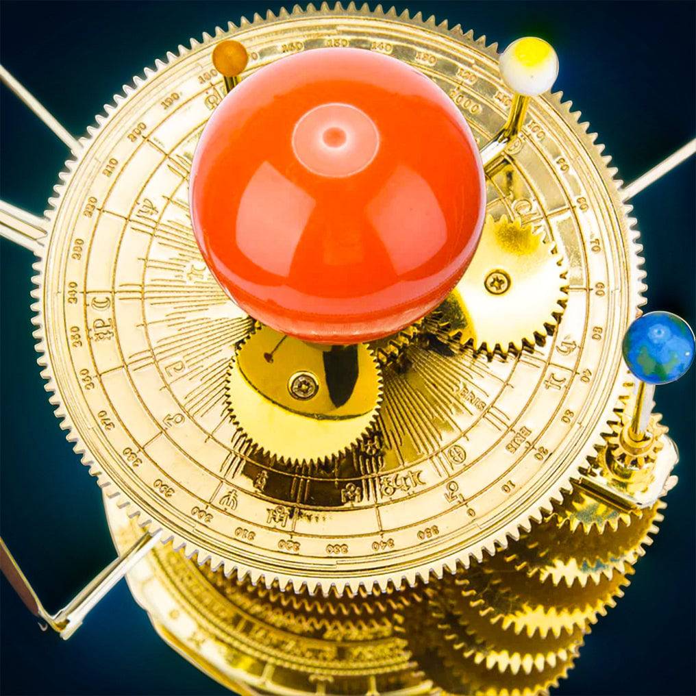 Create Your Own Stunning 3D Metal Orrery Solar System Model Kit – 200-Piece Eight Planet Set! - OPICRAFT