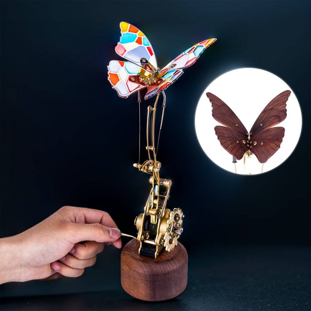 Enchanting 3D Flying Butterfly Mechanical Craft Kit - Unleash the Mystery of Aviation! - OPICRAFT